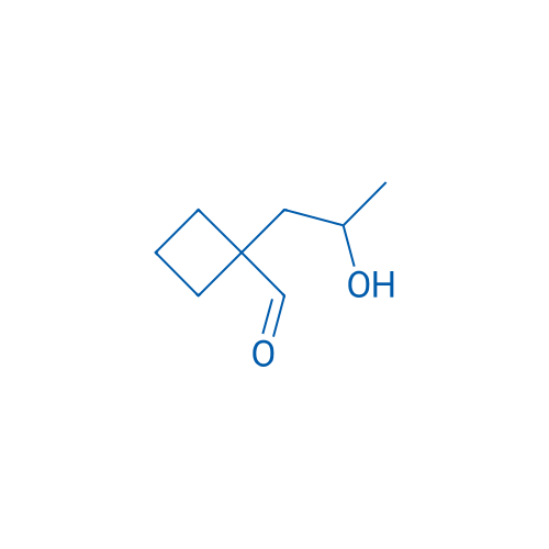 1-(2-Hydroxypropyl)cyclobutane-1-carbaldehyde 1g