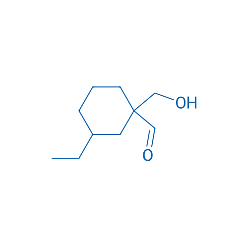 3-Ethyl-1-(hydroxymethyl)cyclohexane-1-carbaldehyde 1g