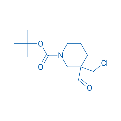 tert-Butyl 3-(chloromethyl)-3-formylpiperidine-1-carboxylate 1g