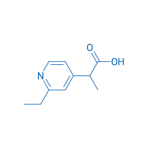 2-(2-Ethylpyridin-4-yl)propanoic acid 1g