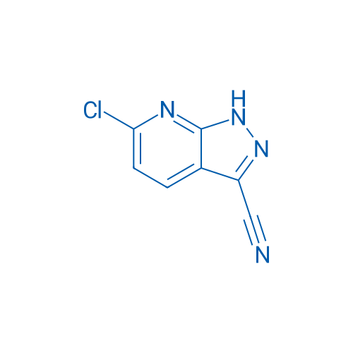 6-Chloro-1H-pyrazolo[3,4-b]pyridine-3-carbonitrile 100mg
