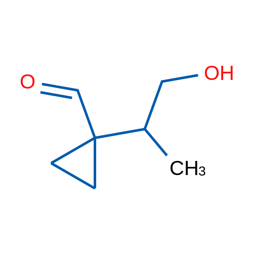 1-(1-Hydroxypropan-2-yl)cyclopropane-1-carbaldehyde 1g
