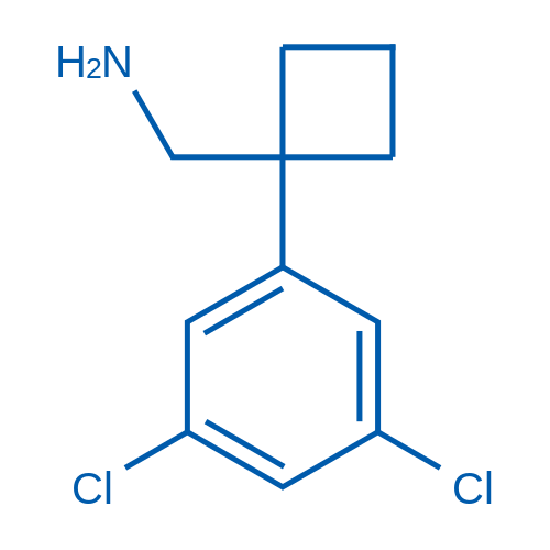 (1-(3,5-Dichlorophenyl)cyclobutyl)methanamine 1g