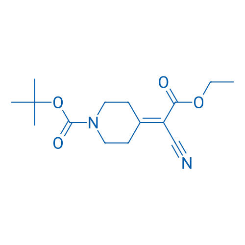 tert-Butyl 4-(1-cyano-2-ethoxy-2-oxoethylidene)piperidine-1-carboxylate 5g