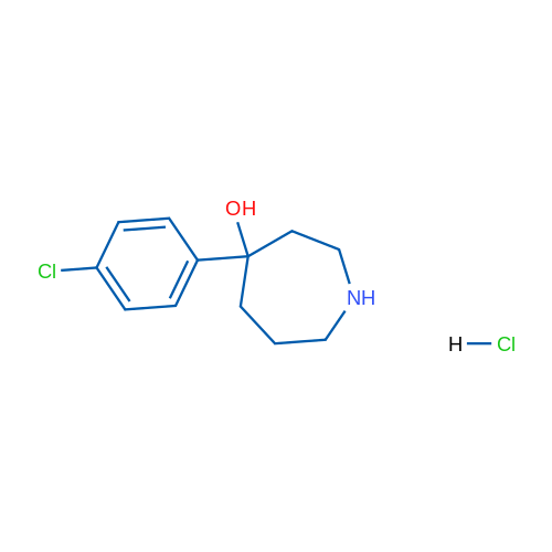 4-(4-Chlorophenyl)azepan-4-ol hydrochloride 1g