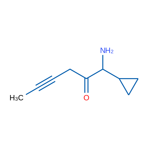 1-Amino-1-cyclopropylhex-4-yn-2-one 1g