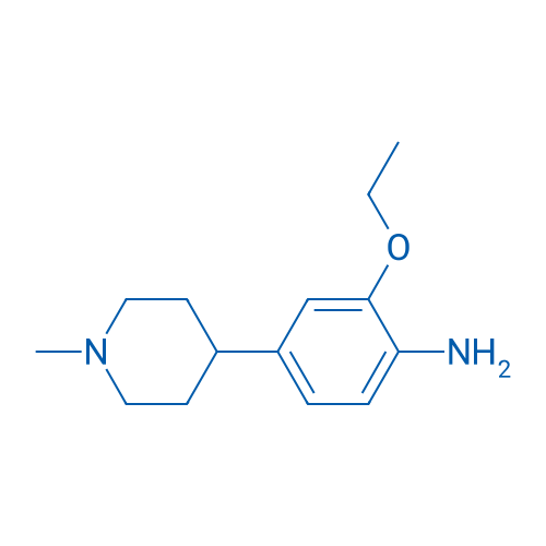 2-Ethoxy-4-(1-methylpiperidin-4-yl)aniline 250mg