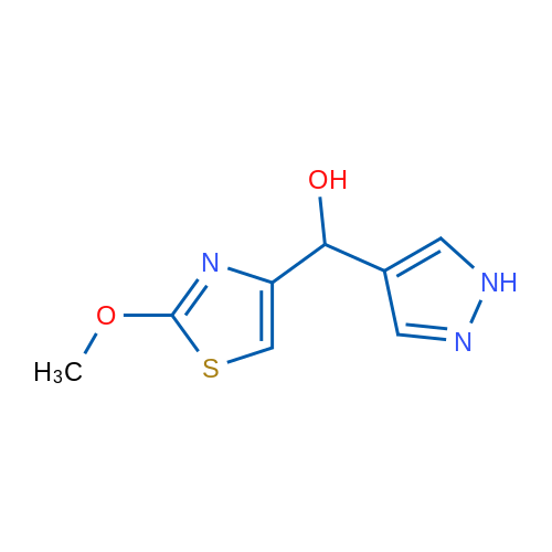 (2-Methoxy-1,3-thiazol-4-yl)(1H-pyrazol-4-yl)methanol 1g