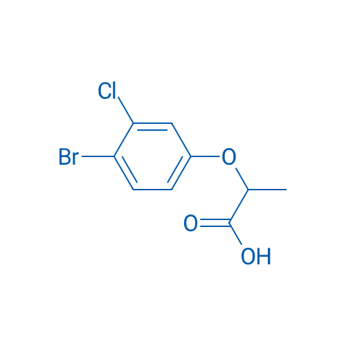 2-(4-Bromo-3-chlorophenoxy)propanoic acid 1g