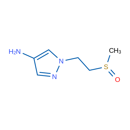1-(2-Methanesulfinylethyl)-1H-pyrazol-4-amine 1g
