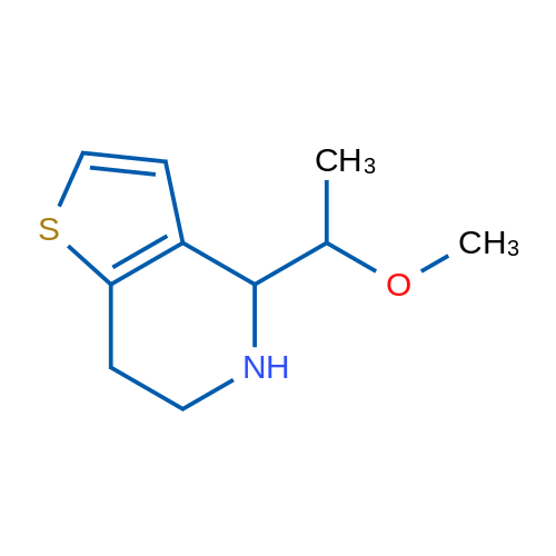 4-(1-Methoxyethyl)-4H,5H,6H,7H-thieno[3,2-c]pyridine 1g