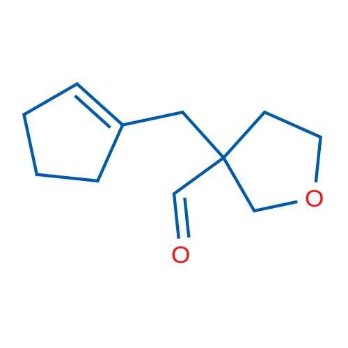 3-(Cyclopent-1-en-1-ylmethyl)oxolane-3-carbaldehyde 1g