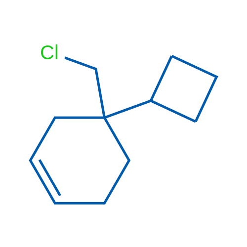 4-(Chloromethyl)-4-cyclobutylcyclohex-1-ene 1g