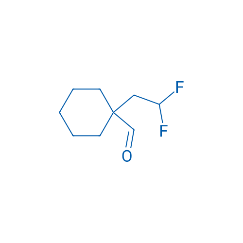 1-(2,2-Difluoroethyl)cyclohexane-1-carbaldehyde 1g