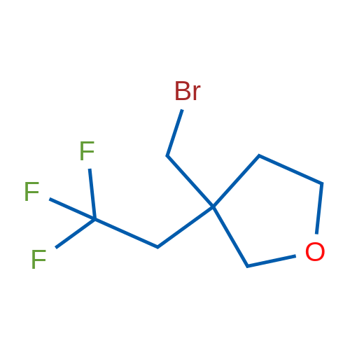 3-(Bromomethyl)-3-(2,2,2-trifluoroethyl)oxolane 1g