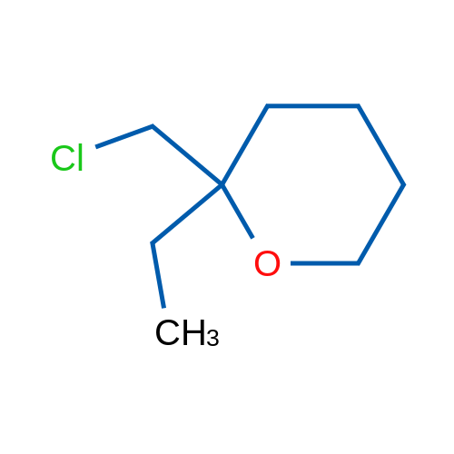 2-(Chloromethyl)-2-ethyloxane 1g