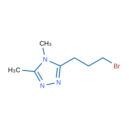 3-(3-Bromopropyl)-4,5-dimethyl-4H-1,2,4-triazole 1g