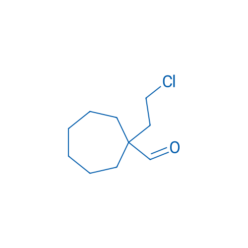 1-(2-Chloroethyl)cycloheptane-1-carbaldehyde 1g