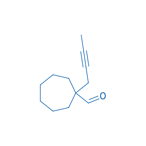 1-(But-2-yn-1-yl)cycloheptane-1-carbaldehyde 1g