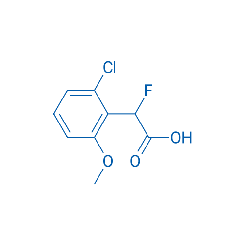 2-(2-Chloro-6-methoxyphenyl)-2-fluoroacetic acid 1g