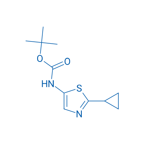 tert-Butyl (2-cyclopropylthiazol-5-yl)carbamate 250mg