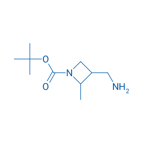 tert-butyl 3-(aminomethyl)-2-methylazetidine-1-carboxylate 100mg