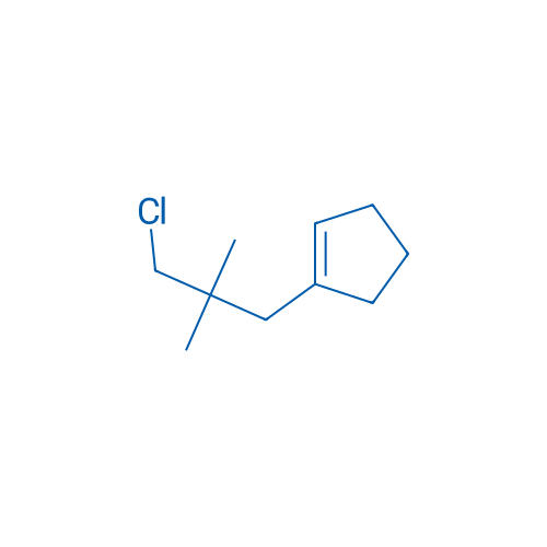 1-(3-Chloro-2,2-dimethylpropyl)cyclopent-1-ene 1g