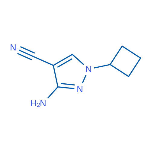 3-Amino-1-cyclobutyl-1H-pyrazole-4-carbonitrile 1g