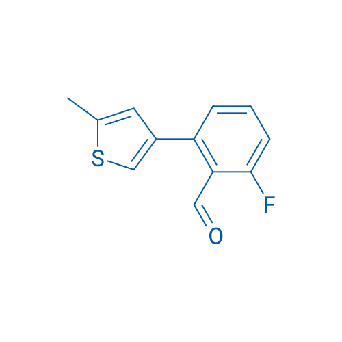 2-Fluoro-6-(5-methylthiophen-3-yl)benzaldehyde 1g