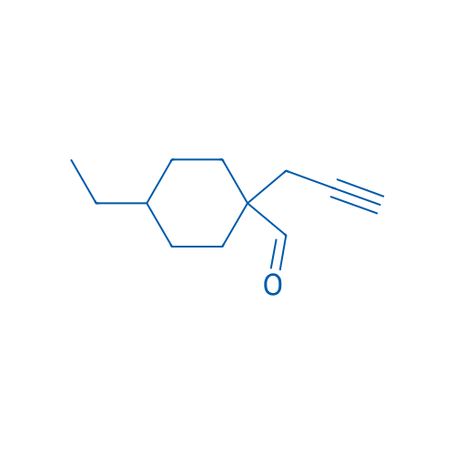 4-Ethyl-1-(prop-2-yn-1-yl)cyclohexane-1-carbaldehyde 1g