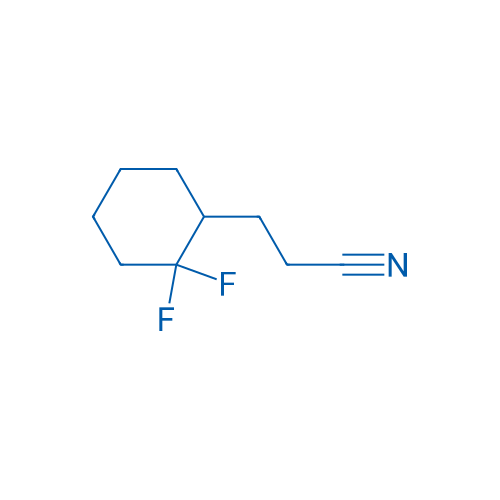 3-(2,2-Difluorocyclohexyl)propanenitrile 1g