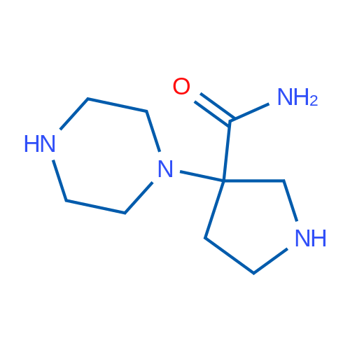 3-(Piperazin-1-yl)pyrrolidine-3-carboxamide 1g