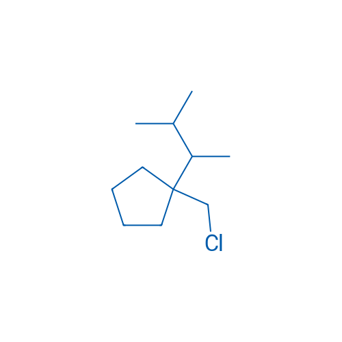1-(Chloromethyl)-1-(3-methylbutan-2-yl)cyclopentane 1g