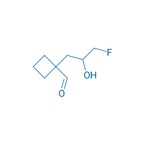 1-(3-Fluoro-2-hydroxypropyl)cyclobutane-1-carbaldehyde 1g