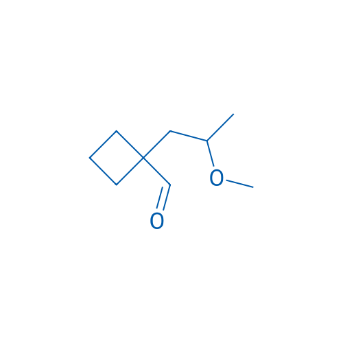 1-(2-Methoxypropyl)cyclobutane-1-carbaldehyde 1g