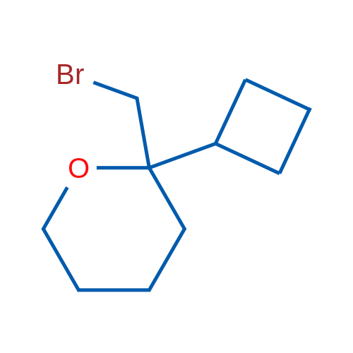 2-(Bromomethyl)-2-cyclobutyloxane 1g