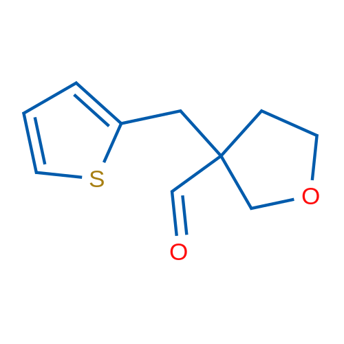 3-(Thiophen-2-ylmethyl)oxolane-3-carbaldehyde 1g