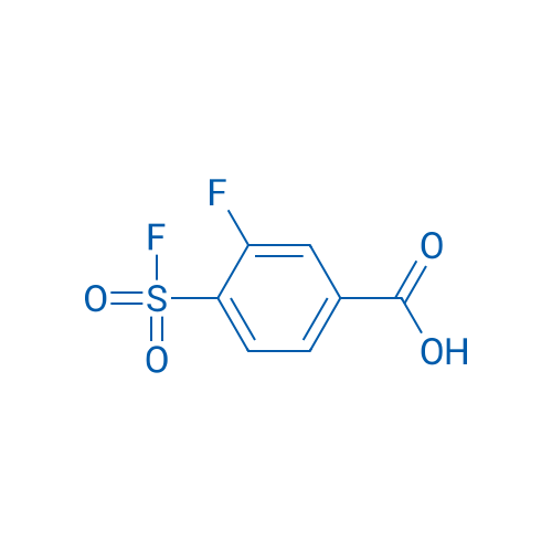 3-Fluoro-4-(fluorosulfonyl)benzoic acid 100mg
