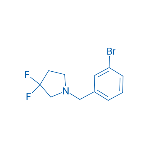 1-(3-Bromobenzyl)-3,3-difluoropyrrolidine 1g
