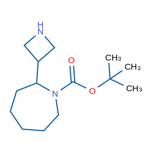 tert-Butyl 2-(azetidin-3-yl)azepane-1-carboxylate 1g