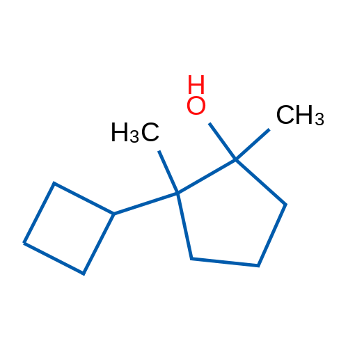 2-Cyclobutyl-1,2-dimethylcyclopentan-1-ol 1g