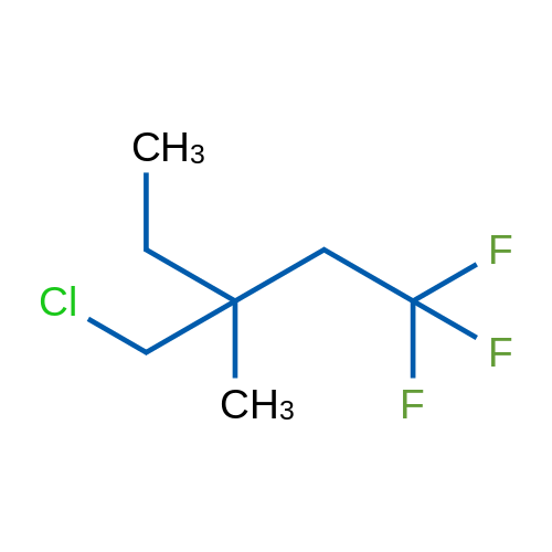 3-(Chloromethyl)-1,1,1-trifluoro-3-methylpentane 1g
