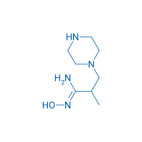 N'-Hydroxy-2-methyl-3-(piperazin-1-yl)propanimidamide 1g