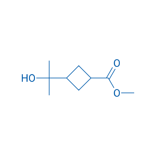 Methyl 3-(2-hydroxypropan-2-yl)cyclobutane-1-carboxylate 100mg