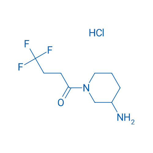 1-(3-Aminopiperidin-1-yl)-4,4,4-trifluorobutan-1-one hydrochloride 1g