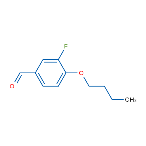 4-Butoxy-3-fluorobenzaldehyde 250mg