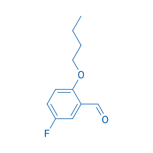 2-Butoxy-5-fluorobenzaldehyde 250mg