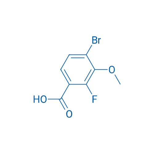 4-Bromo-2-fluoro-3-methoxybenzoic acid 100mg