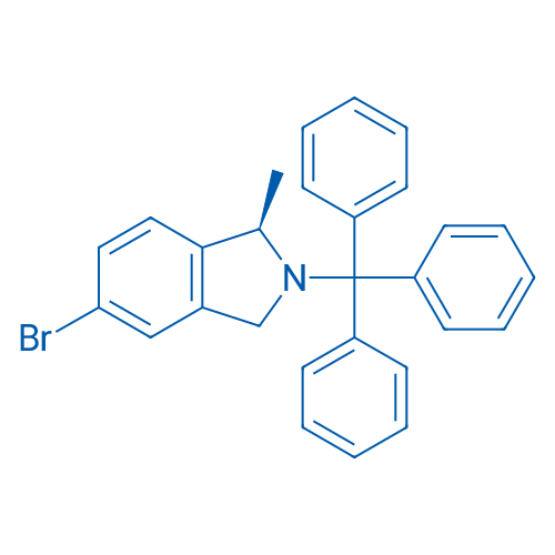 (R)-5-Bromo-1-methyl-2-tritylisoindoline 100mg