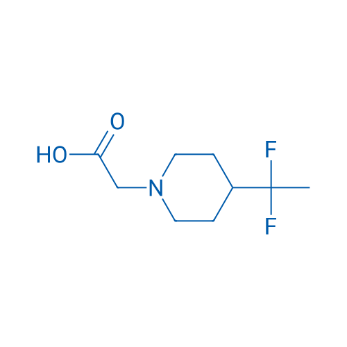 2-(4-(1,1-Difluoroethyl)piperidin-1-yl)acetic acid 1g